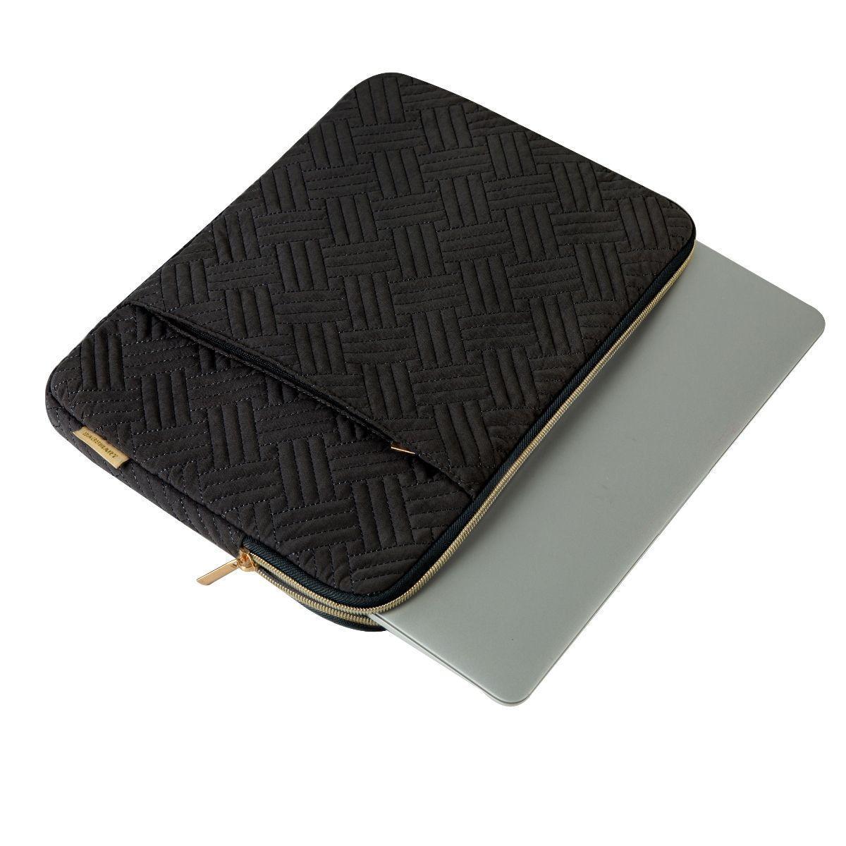 Bagsmart - Funda para notebook de 13 - 13.3" - Negro-6