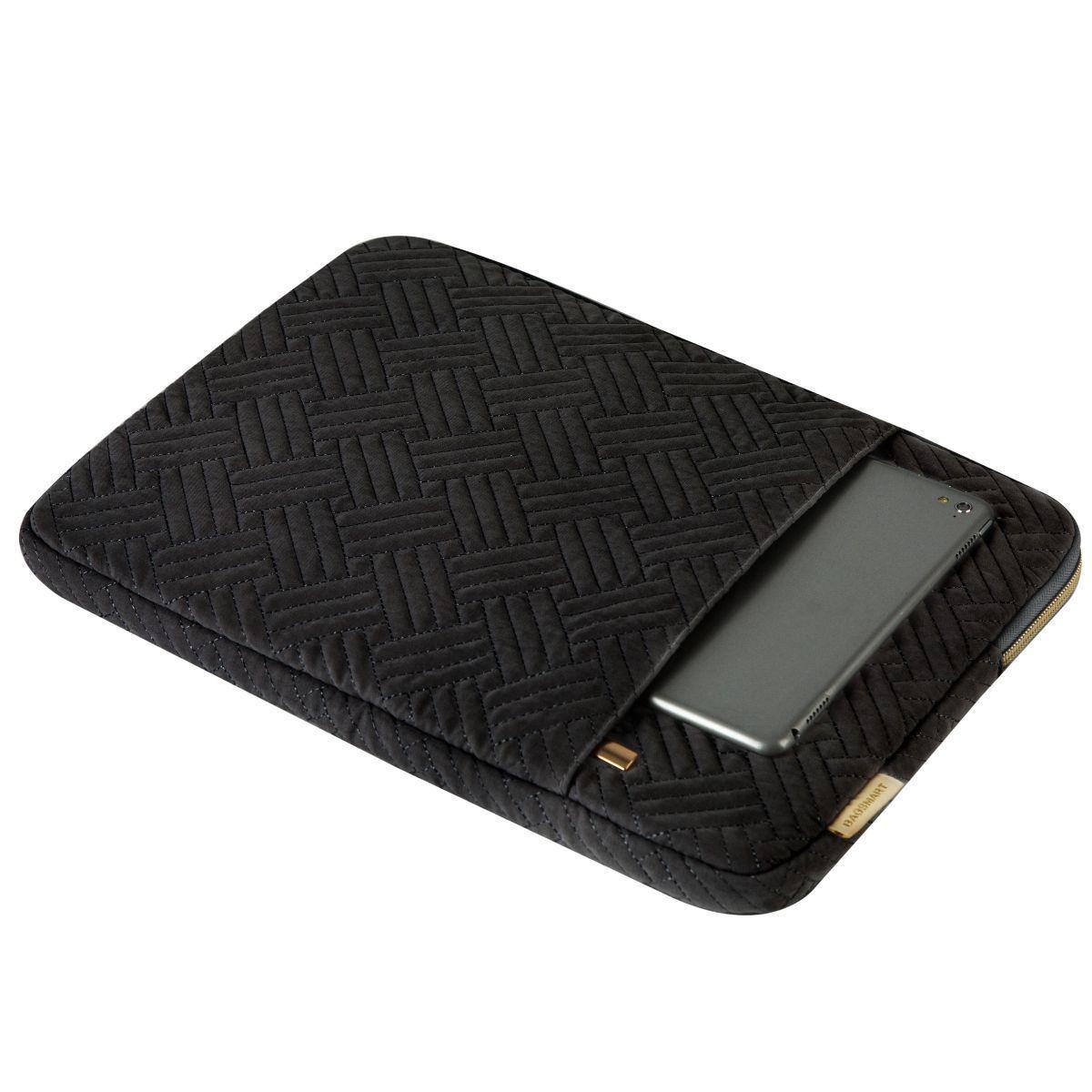Bagsmart - Funda para notebook de 13 - 13.3" - Negro-3