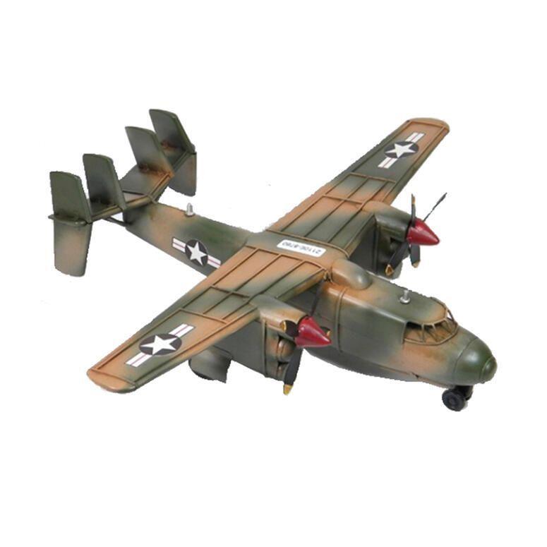 Avion metalico vintage Unico-0
