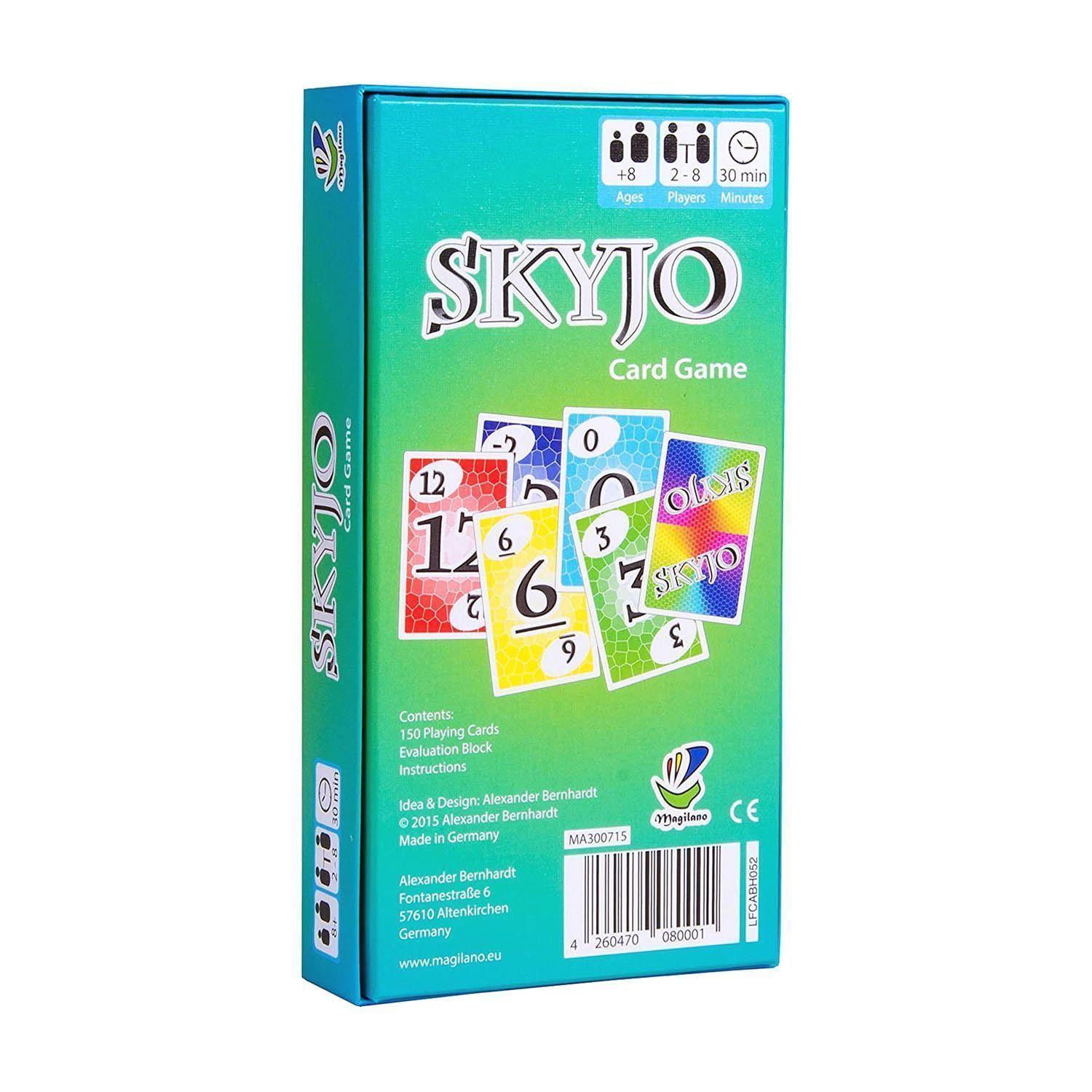 Skyjo Juego De Cartas Familiar - Puntostore-0