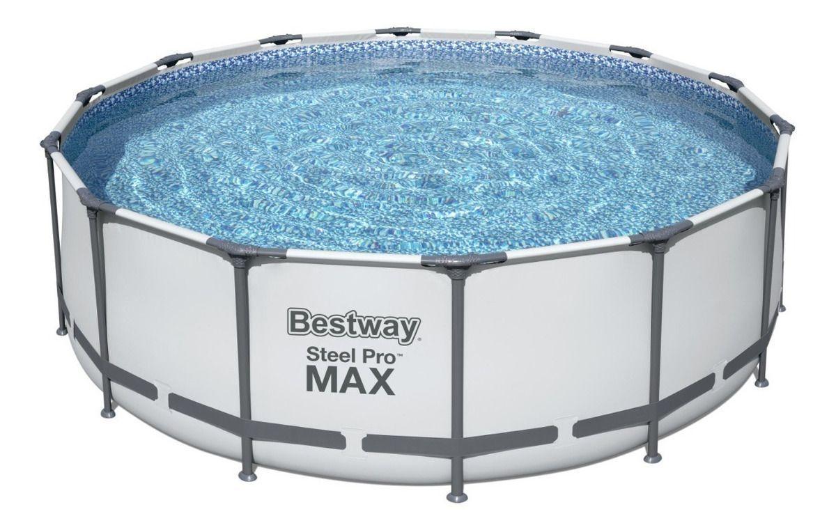 Piscina Estructural Steel Pro Max Redonda 549x122cm- 29m3-0