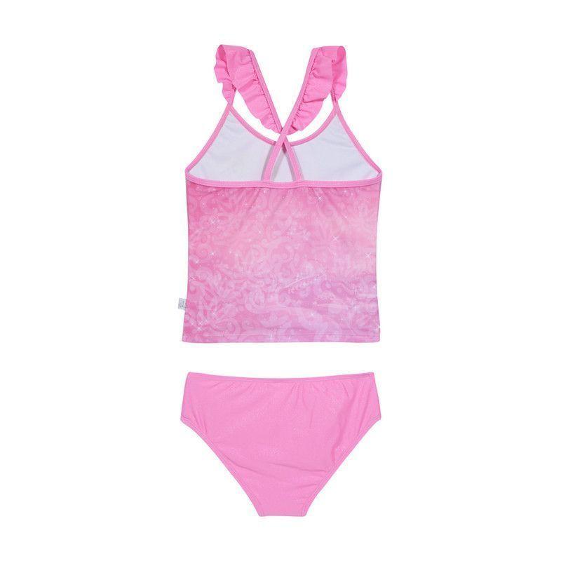 Traje de Baño Niña Tankini Disney Princesas Rosa-2