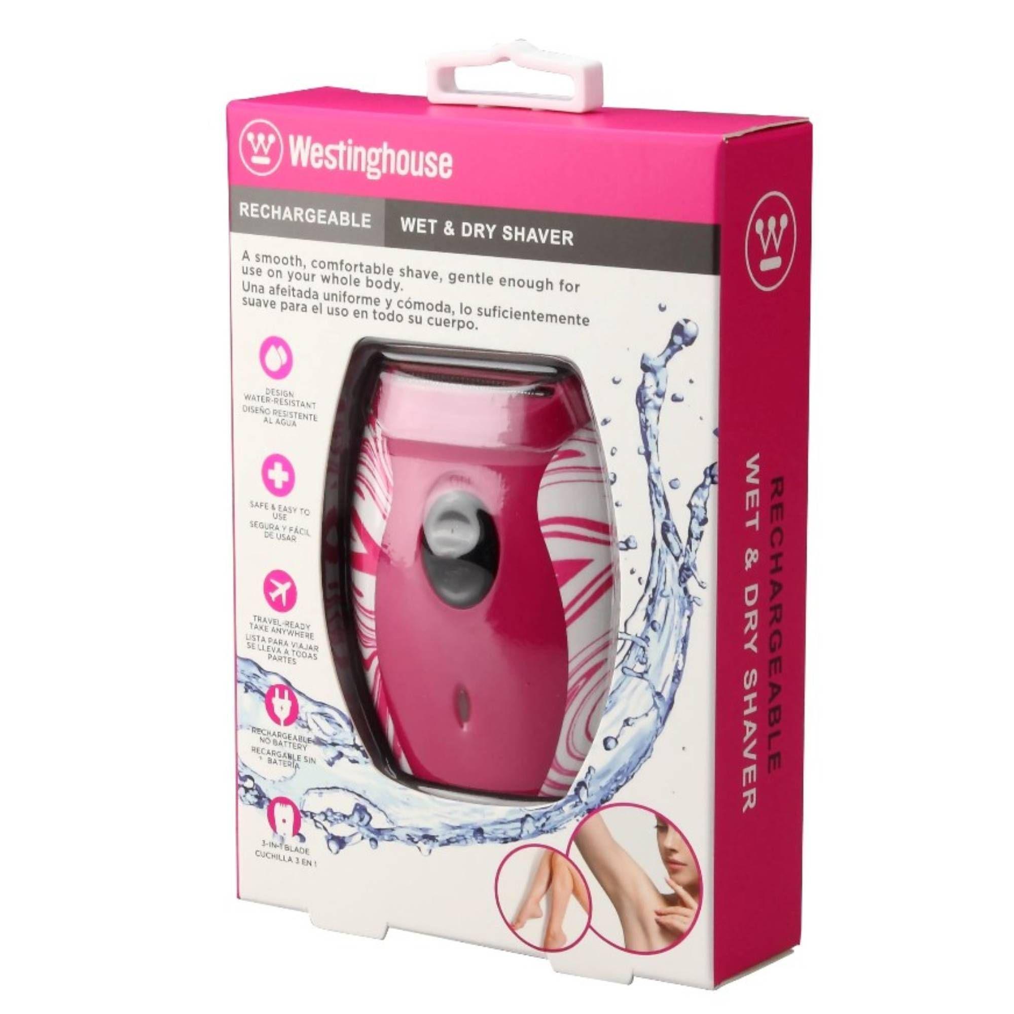 RECORTADOR Y DEPILADOR DE VELLO WESTINGHOUSE/ RASURADORA EN SECO Y MOJADO RECARGABLE-0