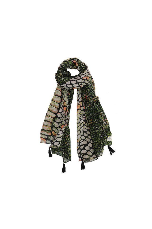 Pañuelo Estampado Jungle Verde Humana-0