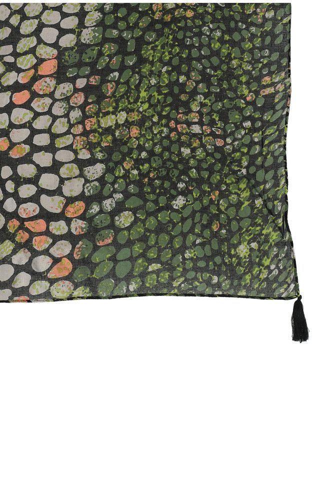 Pañuelo Estampado Jungle Verde Humana-1