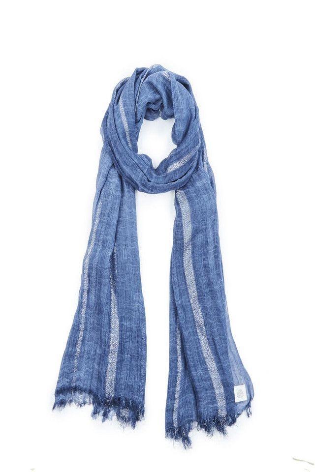 Pañuelo Azul Waves Humana-0