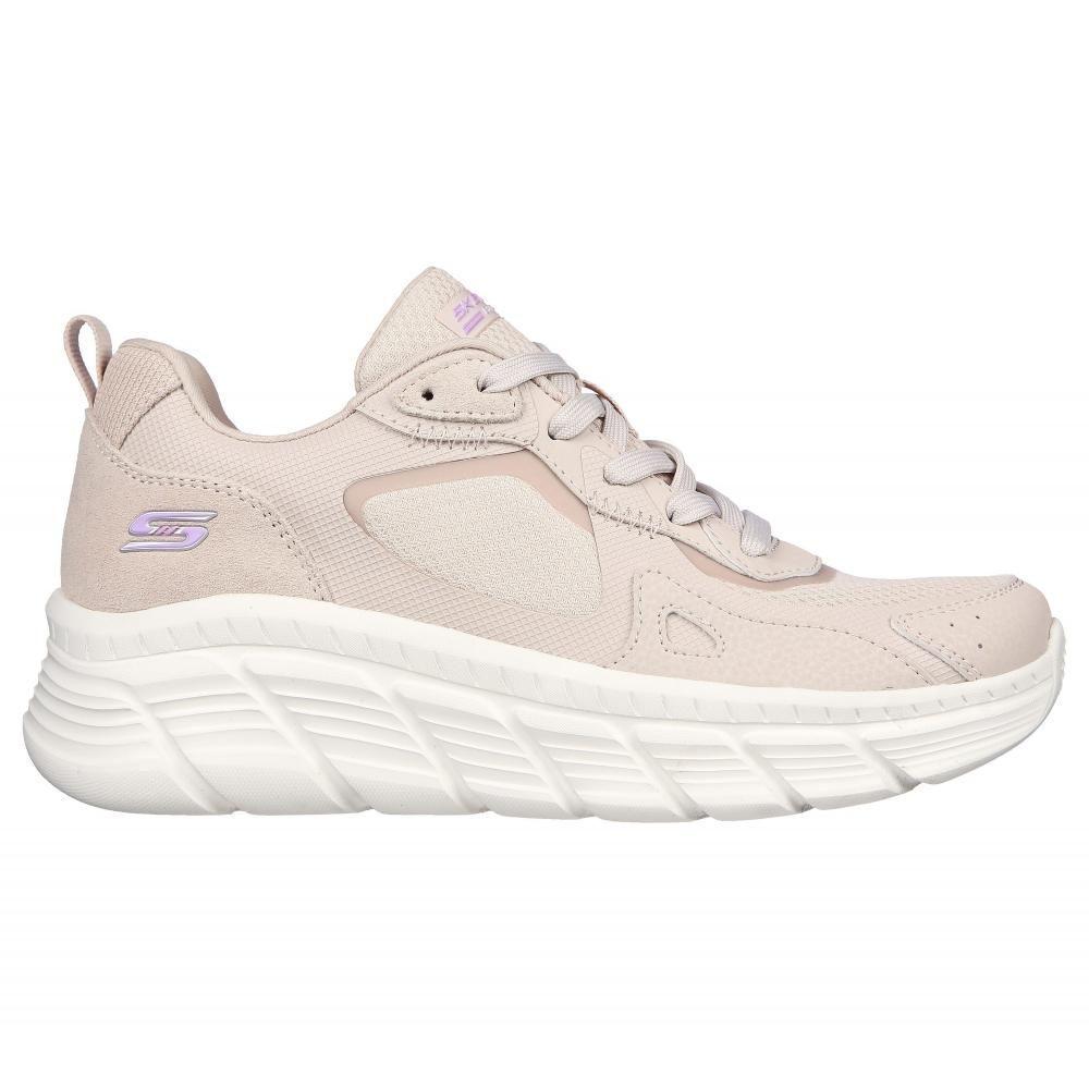 Zapatilla Mujer Bobs B Flex Hi Beige Skechers-4
