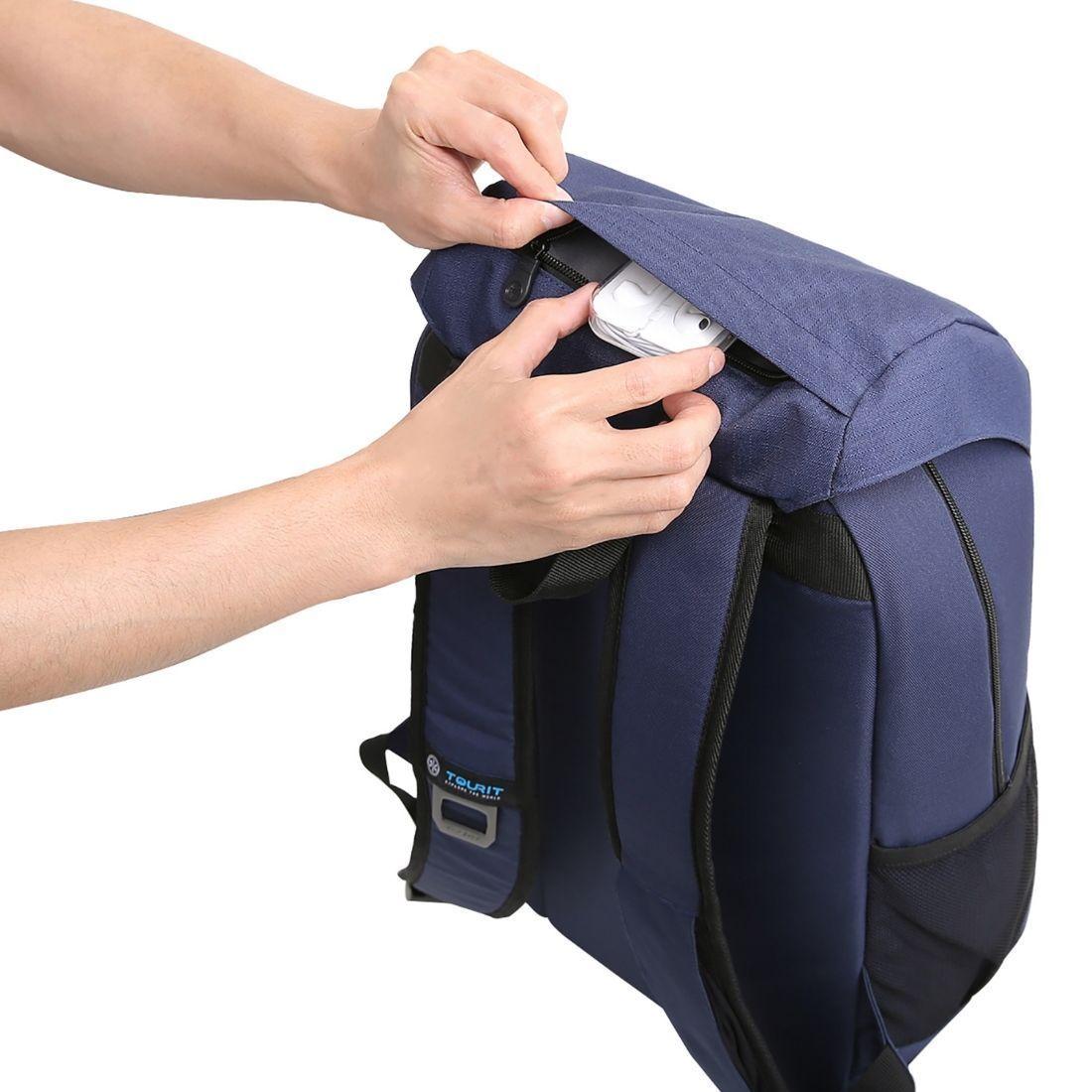 TOURIT Mochila asilada BLUE JAY - 25L Azul-4