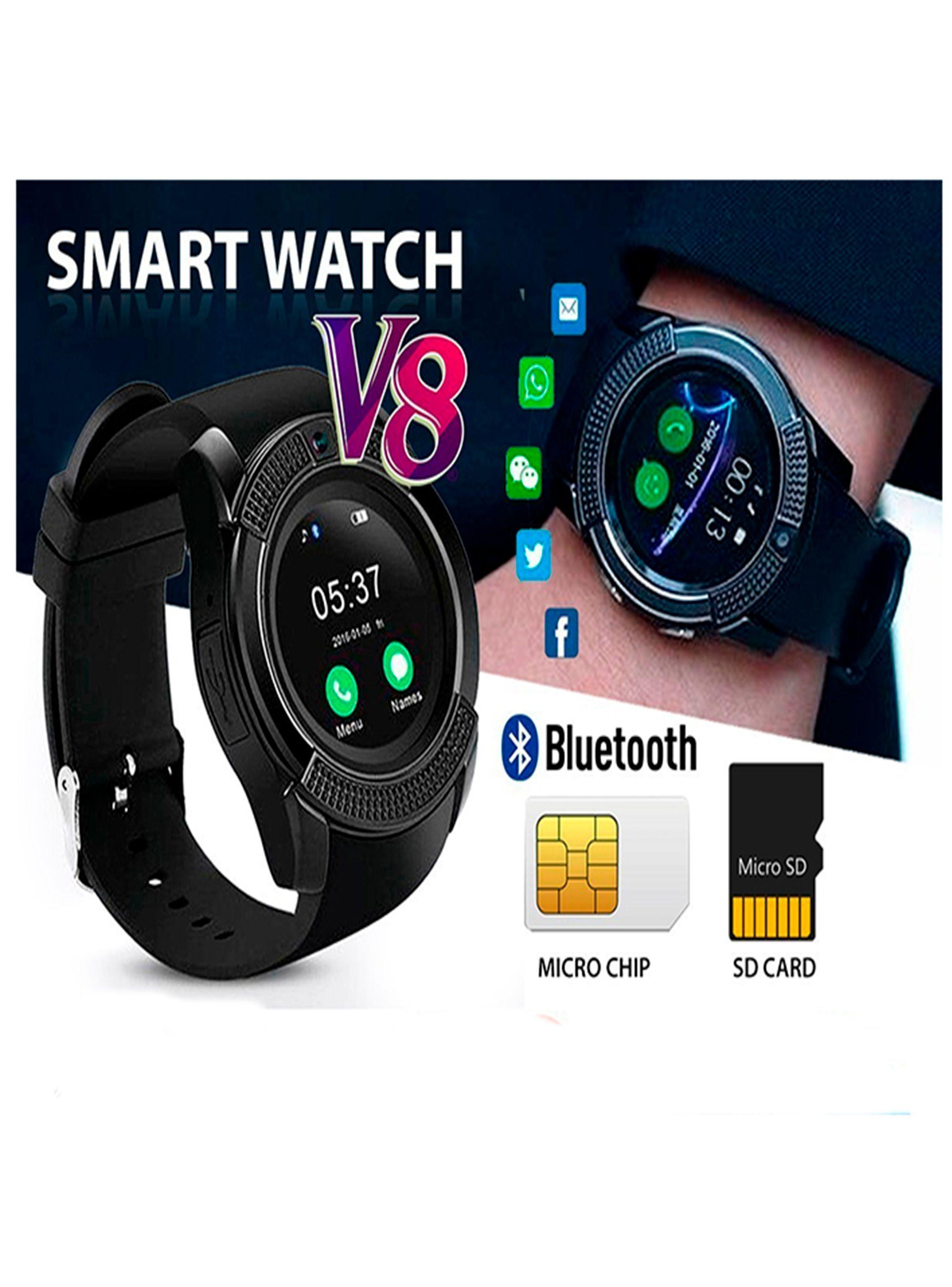 Smartwatch V8 negro-2