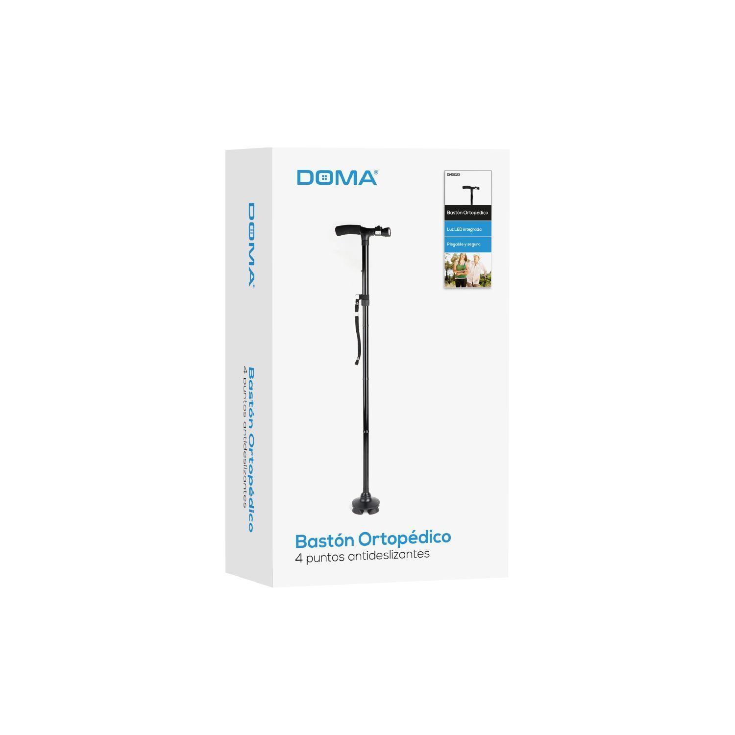 Bastón Ortopédico Con Luz LED Plegable 5 Alturas N-4