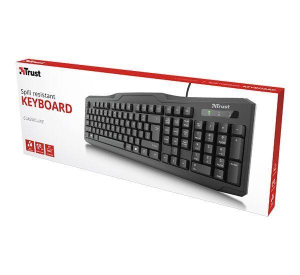Teclado Alambrico USB Classicline Trust-5