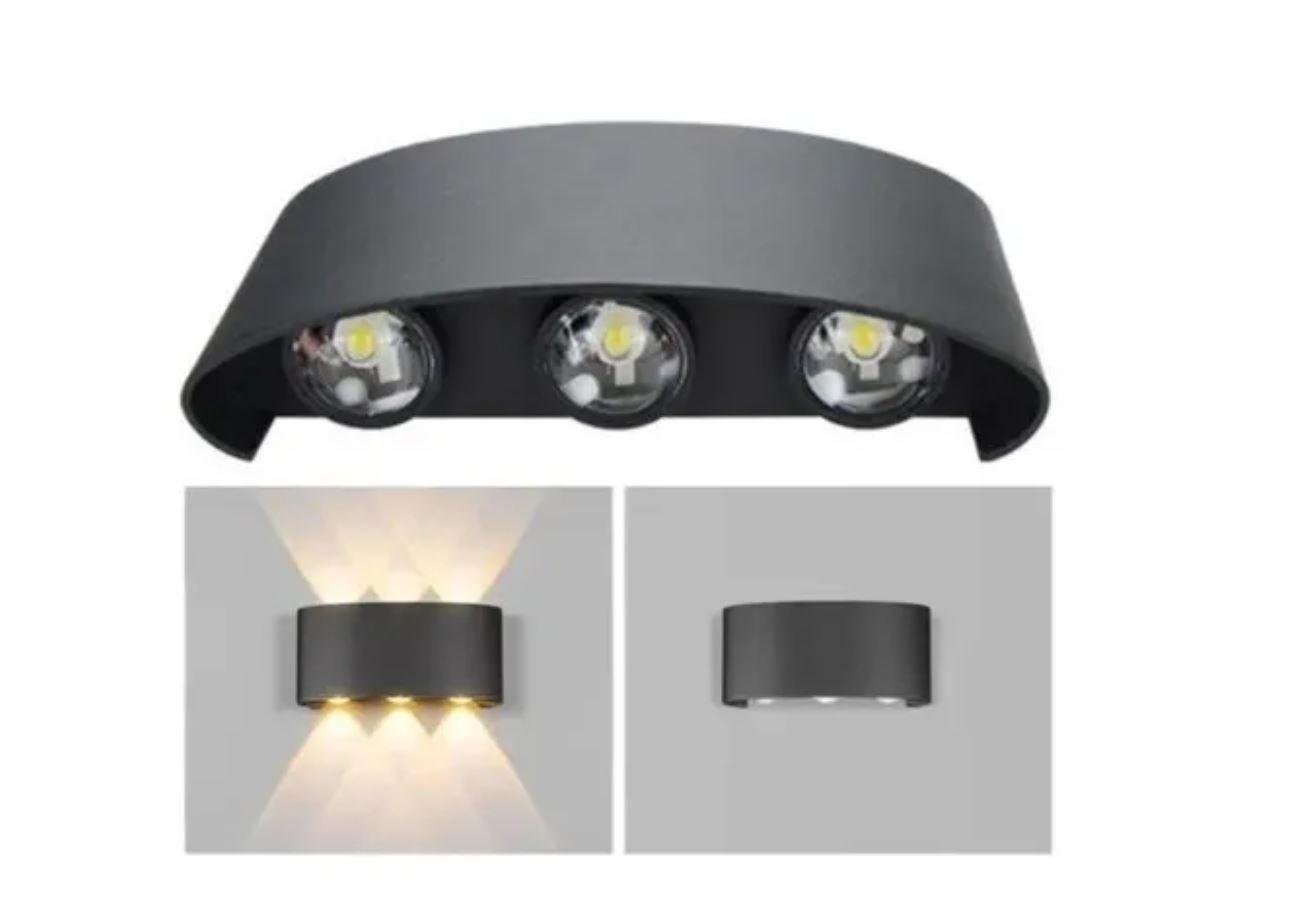 Aplique De Pared 6 Led Decoracion Hogar-5