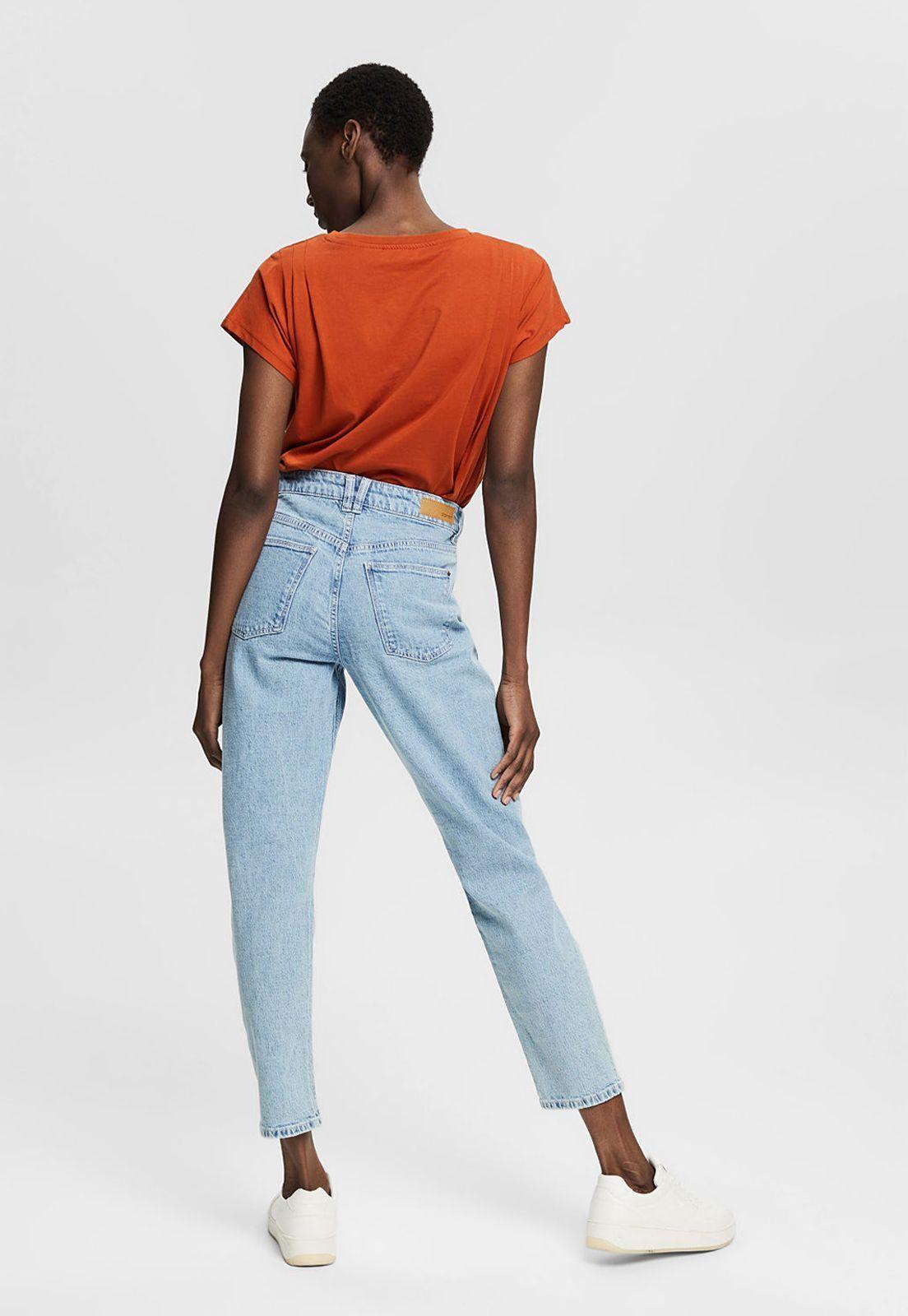 Jeans De Tiro Alto Esprit-1