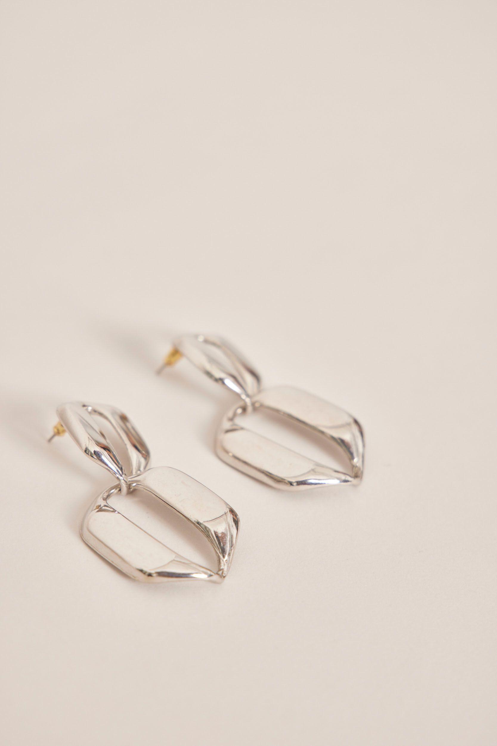 Aro vintage  plateado nostalgic talla L-4