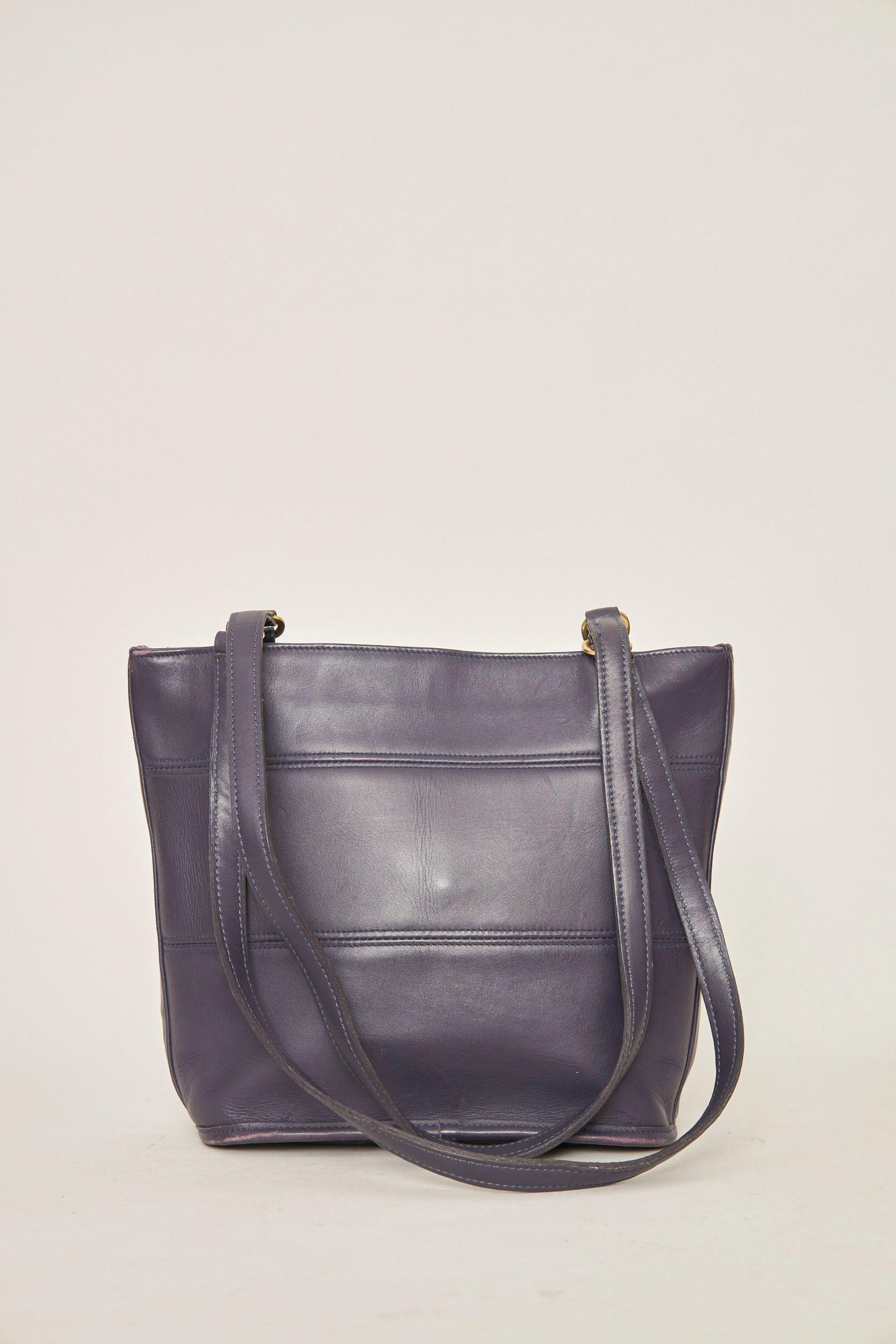 Cartera casual  morado coach talla L-3