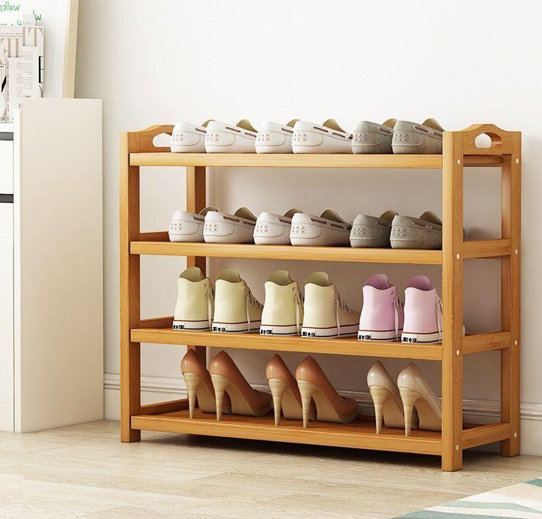 Zapatero Armable De Madera 4 Niveles-1