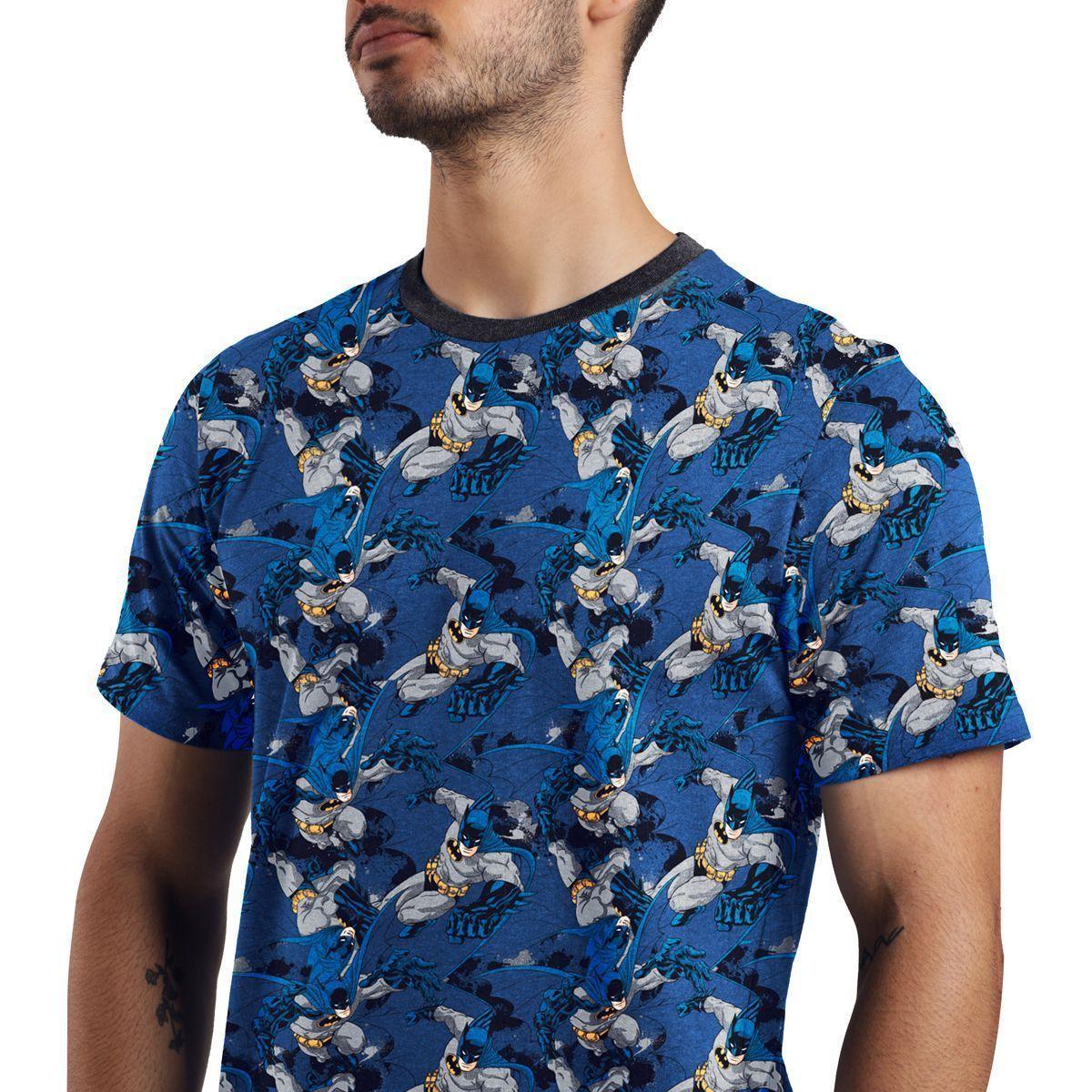 Pijama Algodón Hombre Verano Batman C2 Top-2