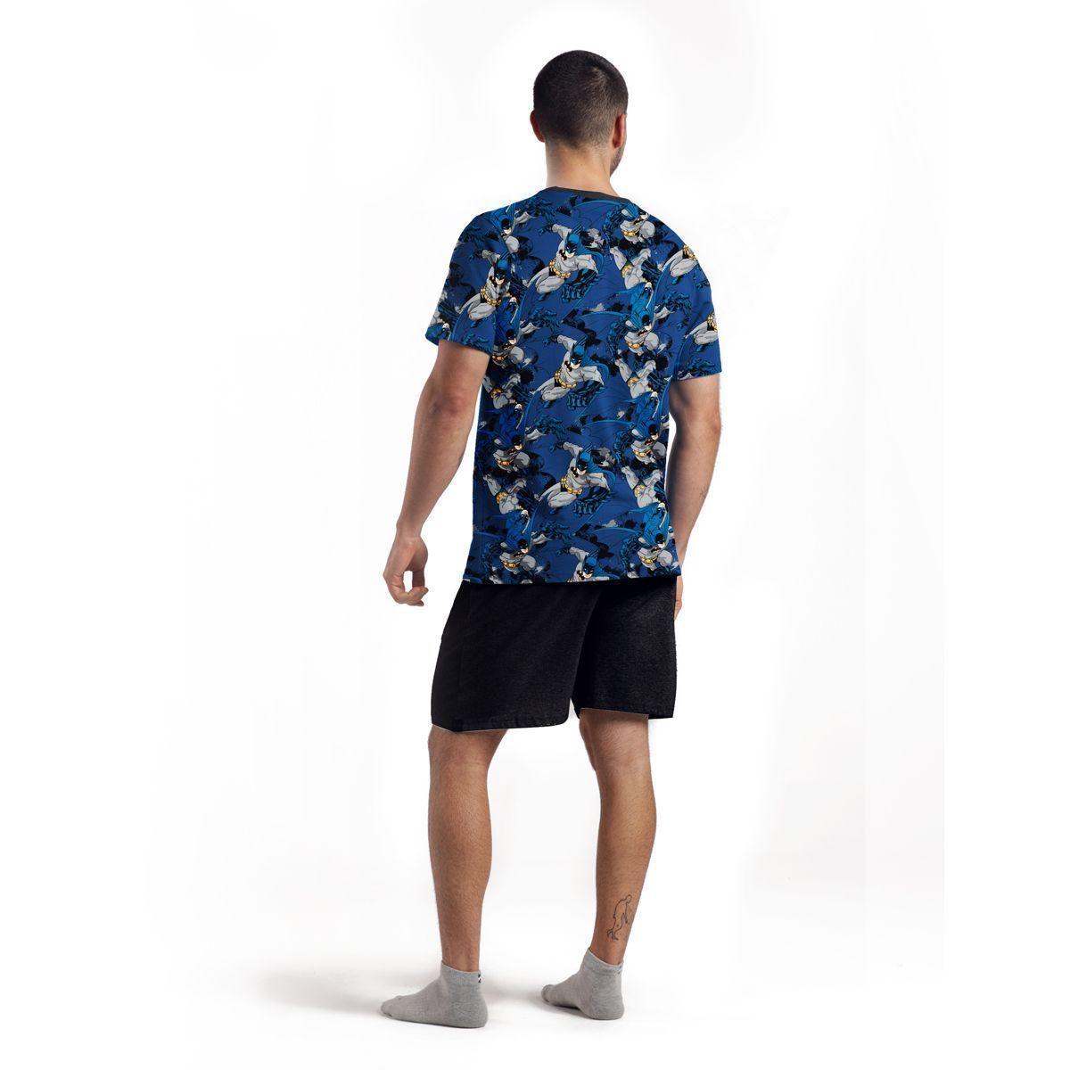 Pijama Algodón Hombre Verano Batman C2 Top-1
