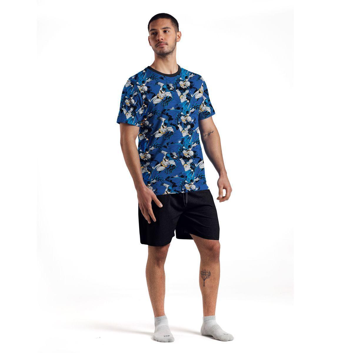 Pijama Algodón Hombre Verano Batman C2 Top-0