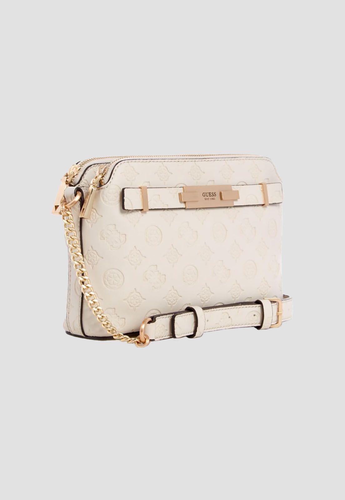 Cartera Bea Double Zip Crossbody Sto Guess-1