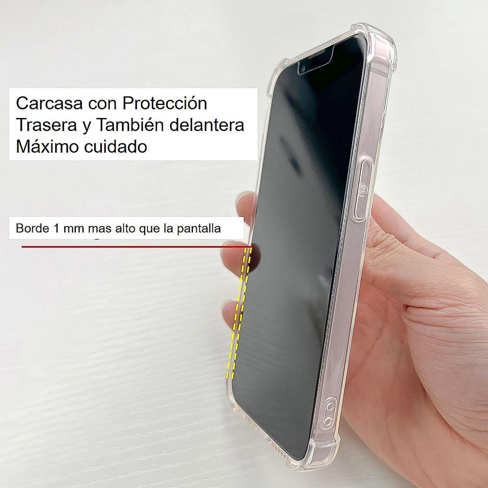 Carcasa Para iPhone 12 Transparente-3