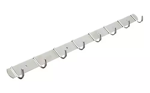 Colgador Perchero Aluminio De Pared Para Toallas Ropa-2