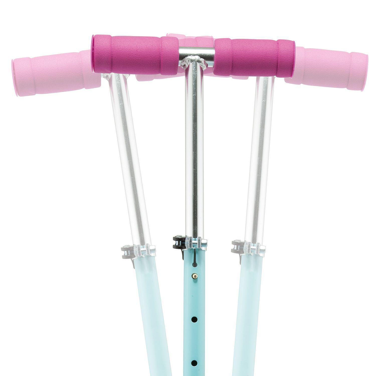 Monopatin para niños con Luces - Maxi Scooter Rosa MOLTO-4