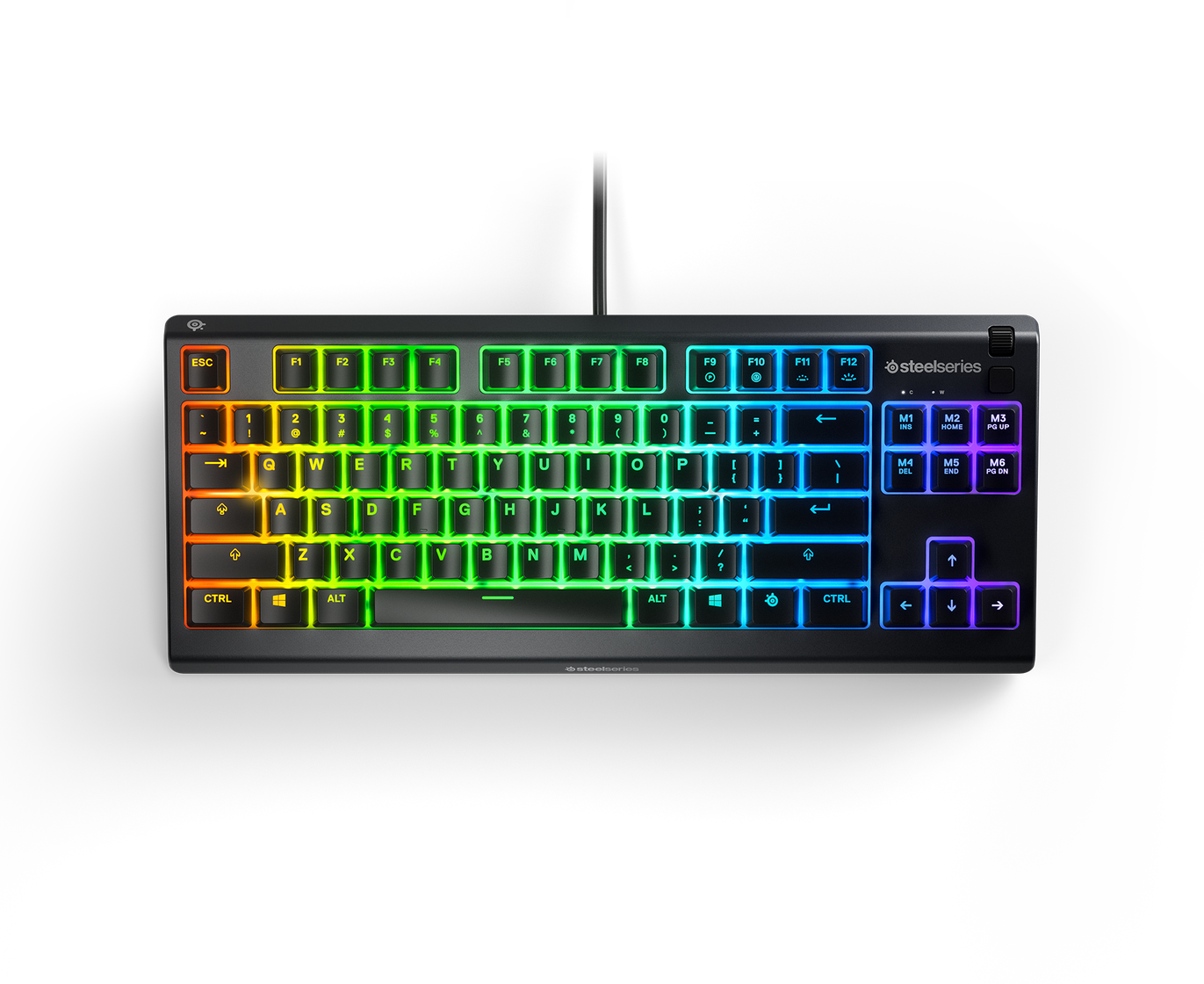 Teclado Gamer Steelseries Apex 3 TKL, Inglés-0