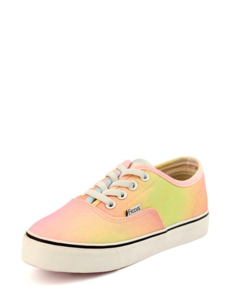 Zapatilla Urbana Elástico A Correr Niña Ficcus-0