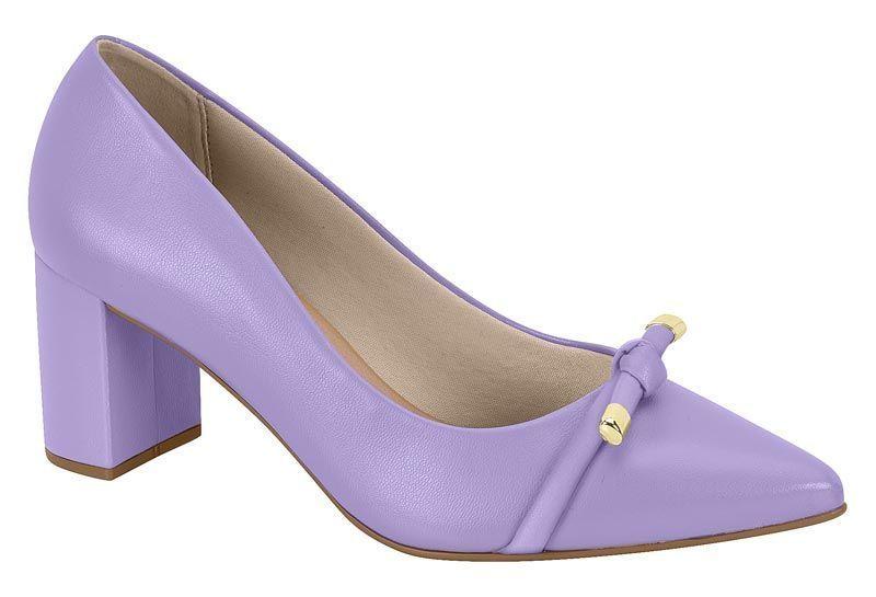Zapato Mujer Taco Cuadrado Lila 4241-224- Beira Rio-0