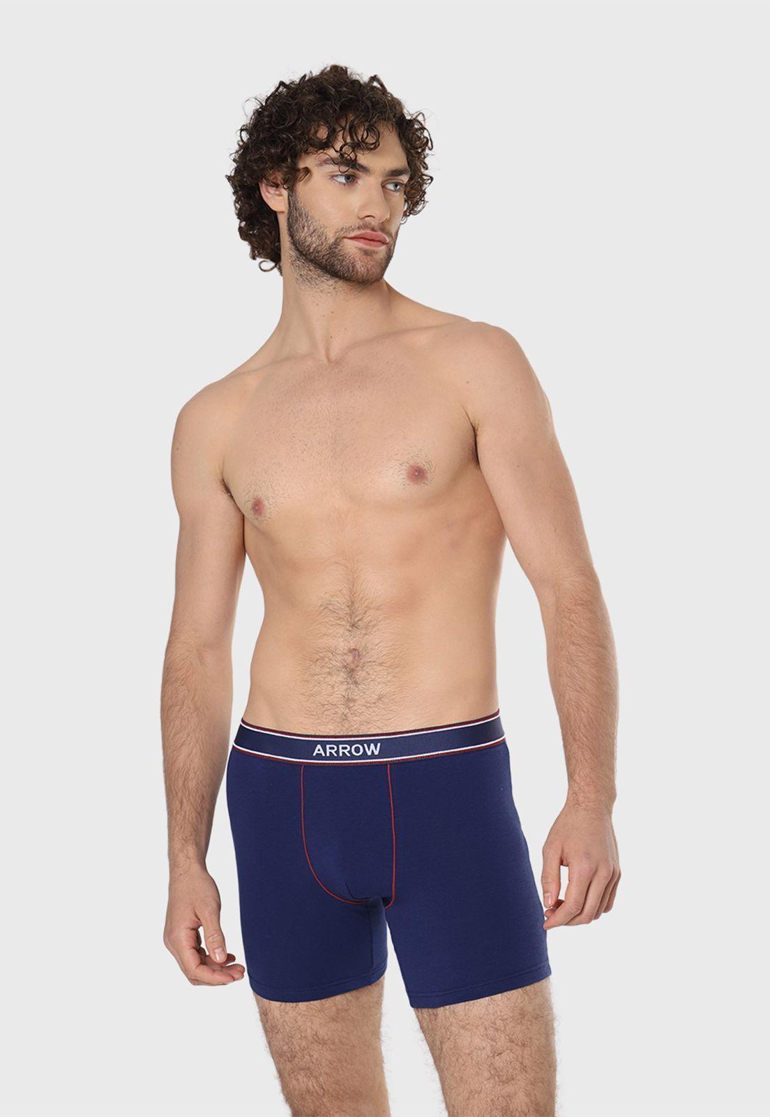 Boxer 5 Unidades Liso Arrow BO52214AZ-4