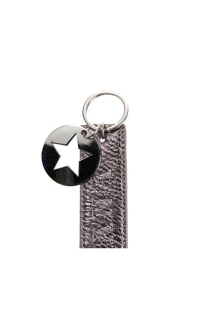 Pack Tarjetero + Llavero Rock It Plateado Humana-2