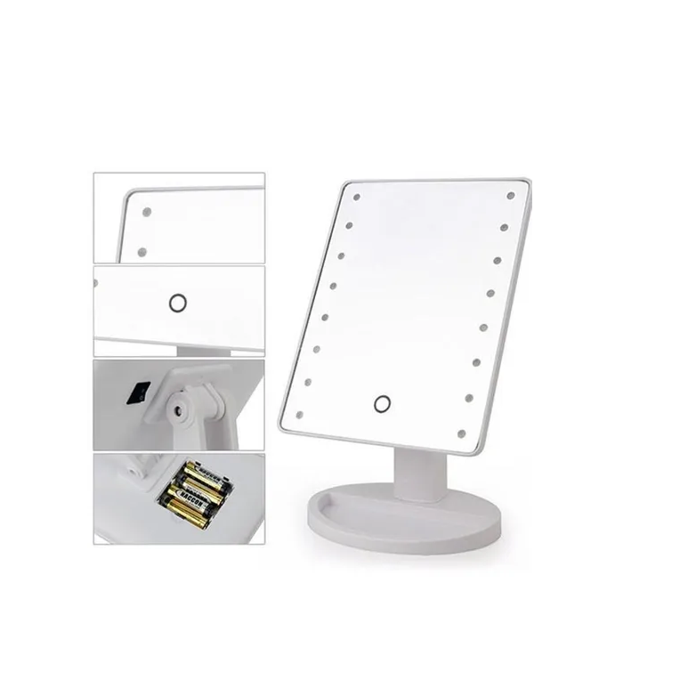 Espejo de maquillaje LED-1