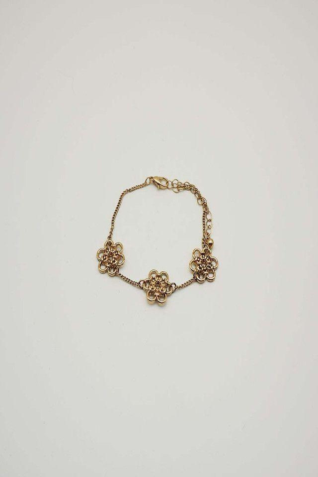 Pulsera Blanda Ashley Dorada  i-D-0