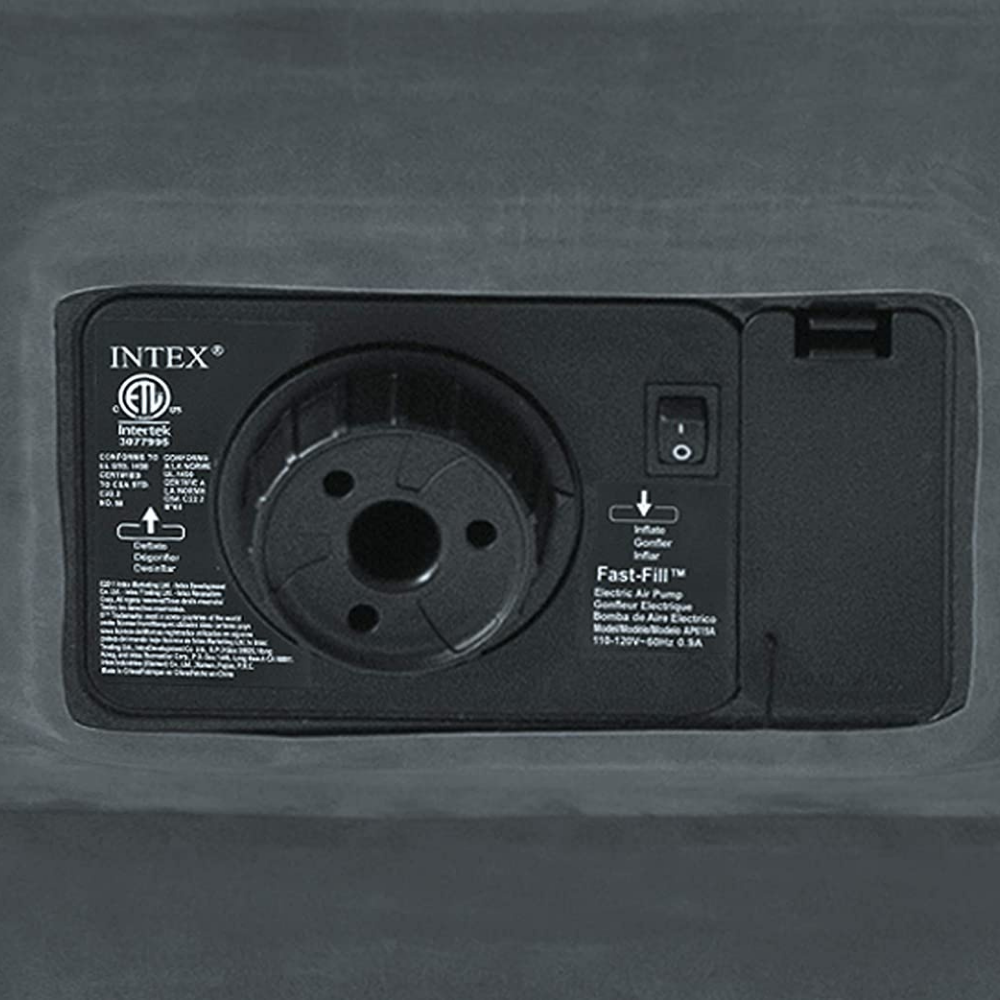 Colchón Inflable Eléctrico 1,5 Plazas 99x191x46 Cm-6