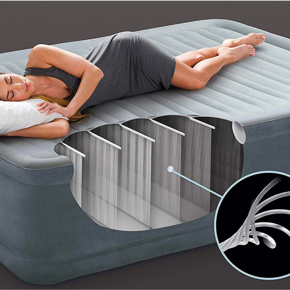 Colchón Inflable Eléctrico 1,5 Plazas 99x191x46 Cm-4