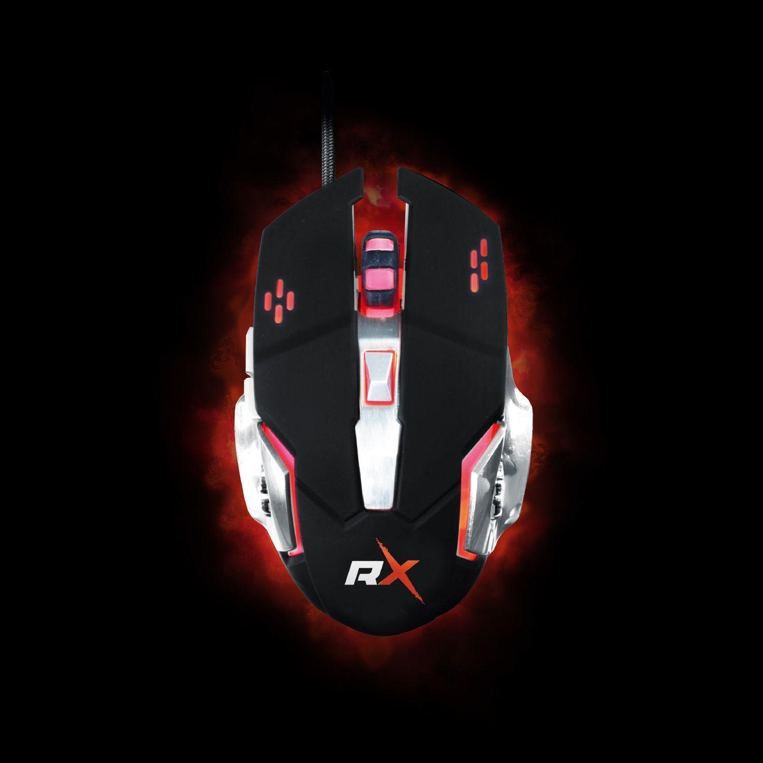 Mouse Gamer Pro Retroiluminado USB 5 Botones -3