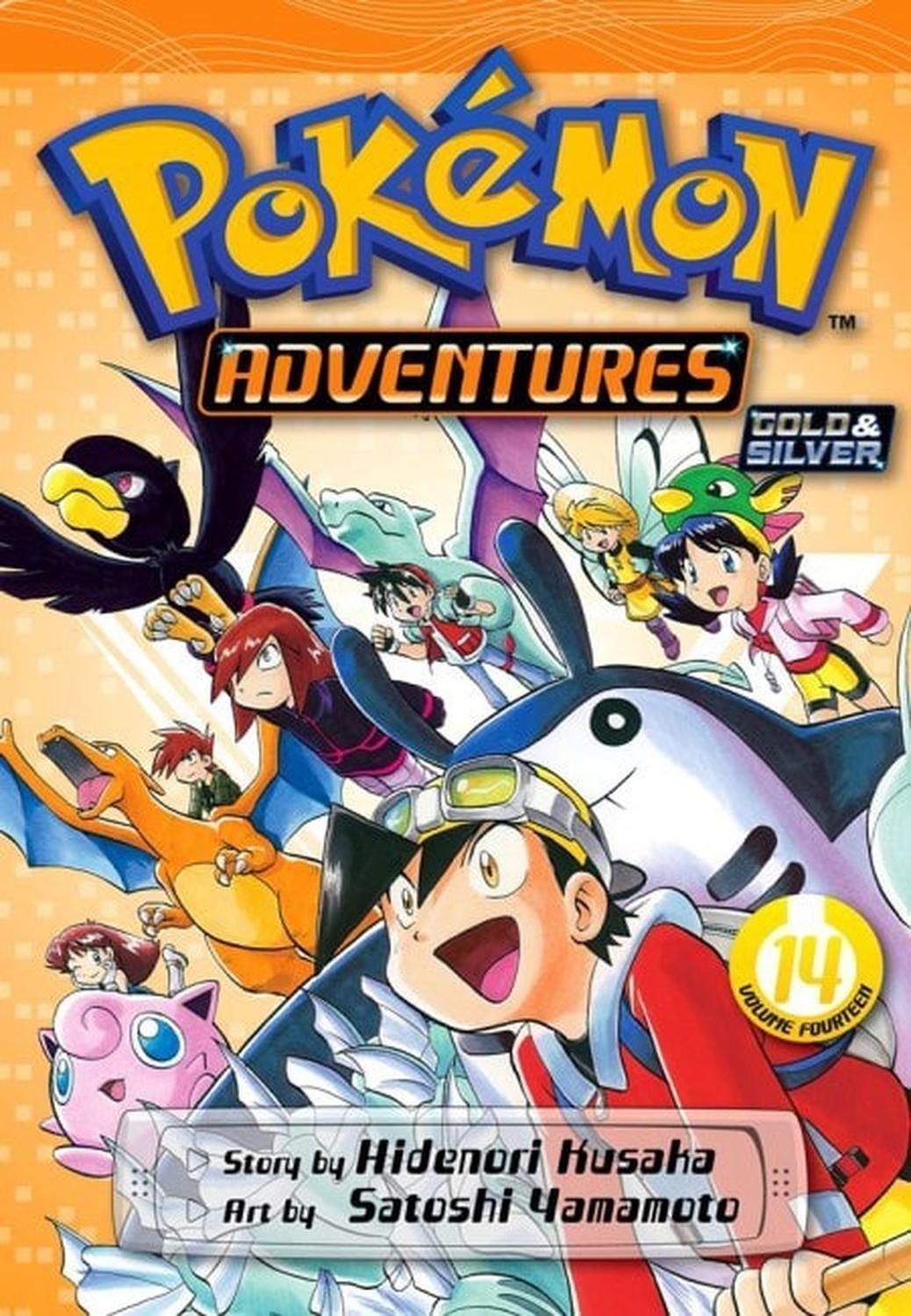 Manga Pokémon Adventures - Gold And Silver 14 (En Inglés) - USA-0