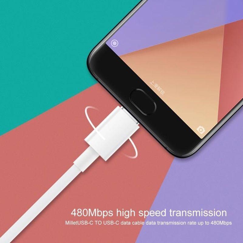 Cable cargador USB C para MacBook, IPhone, Celular-4