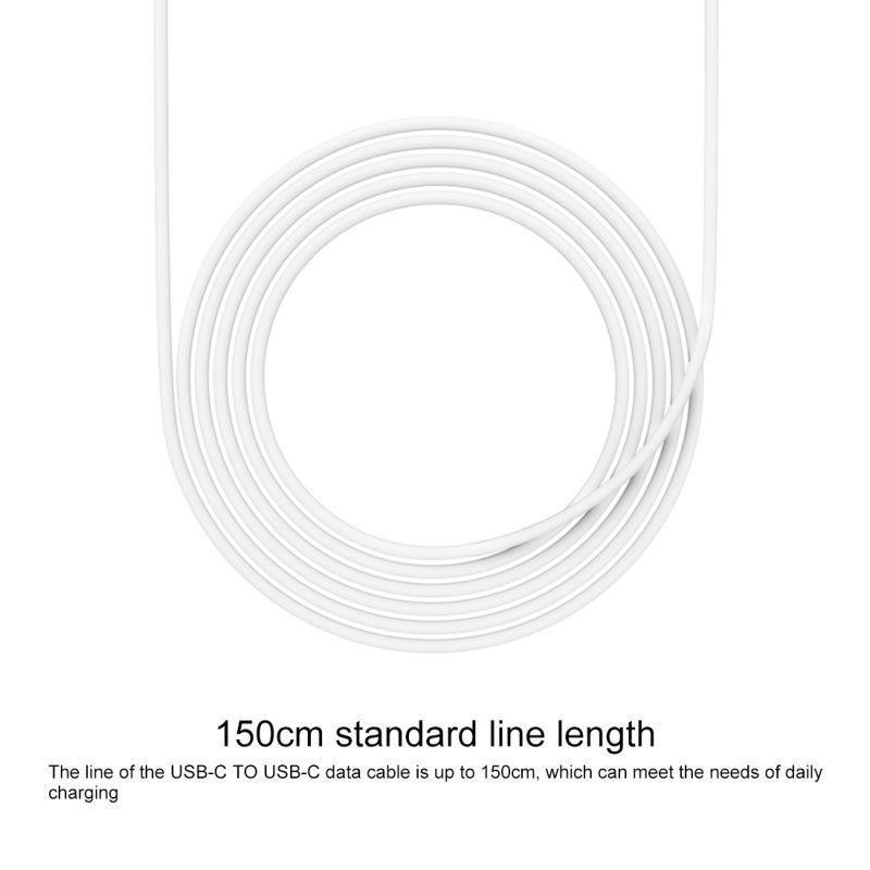 Cable cargador USB C para MacBook, IPhone, Celular-3