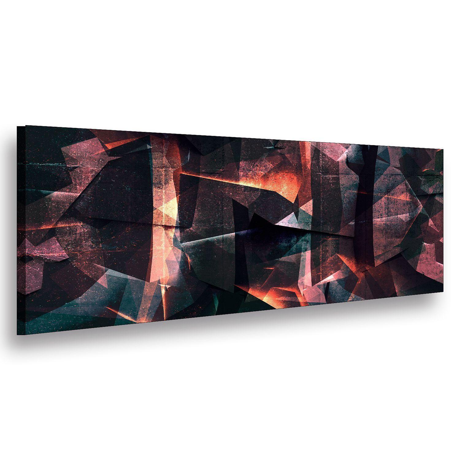 Canvas 90x45 cms Abstract Pink-0