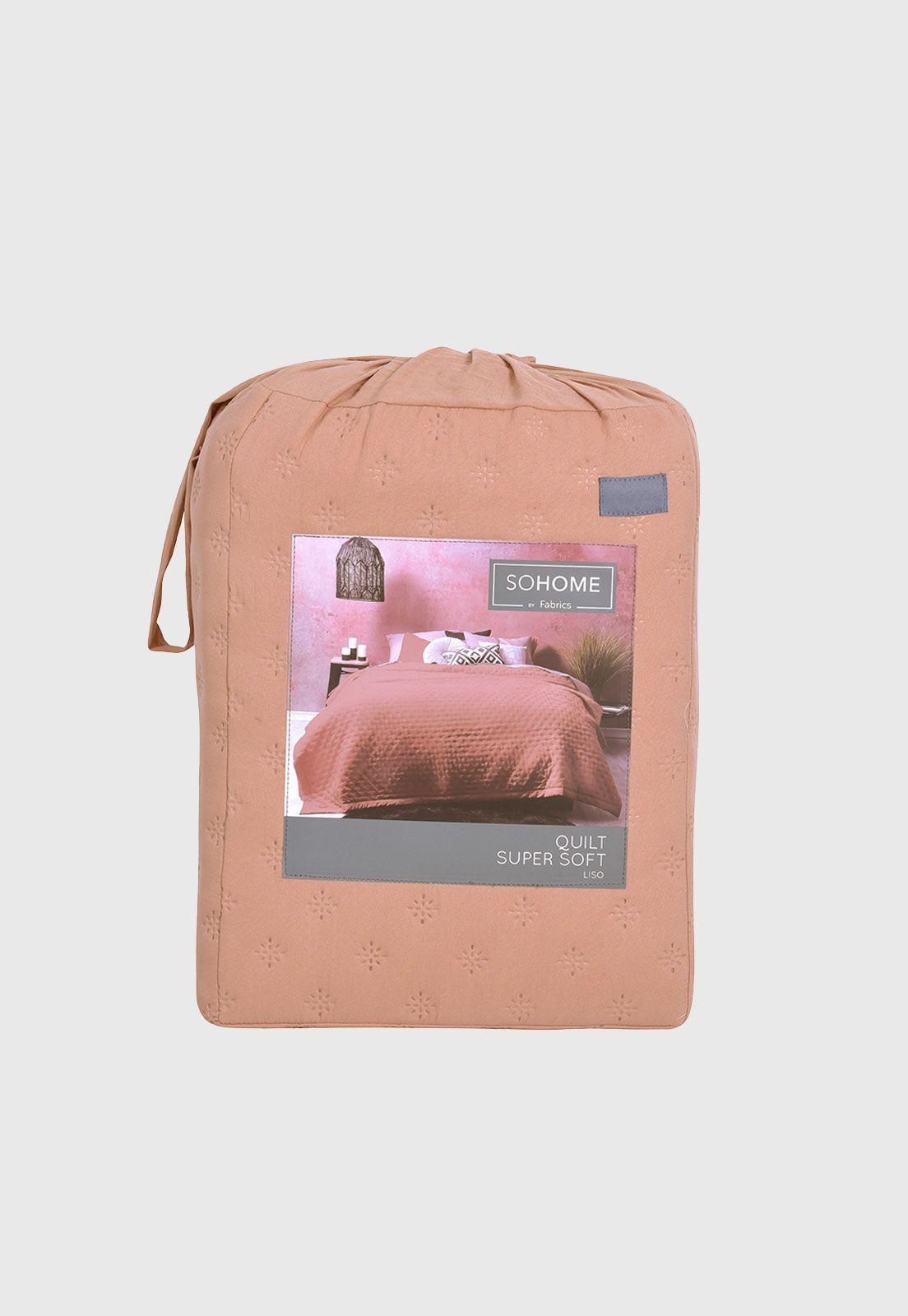 Quilt 2 Plazas Liso SoHome-2