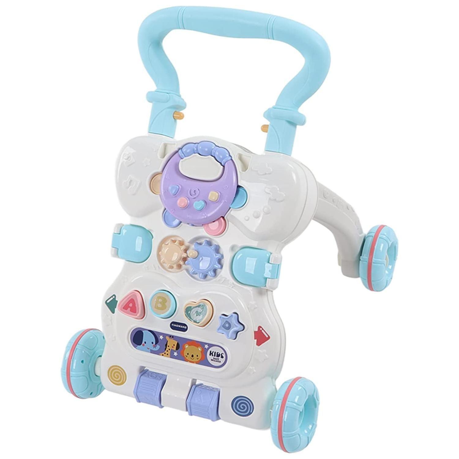 Juguete Caminadora Andadera Para Bebe Didactico Accesorios-0