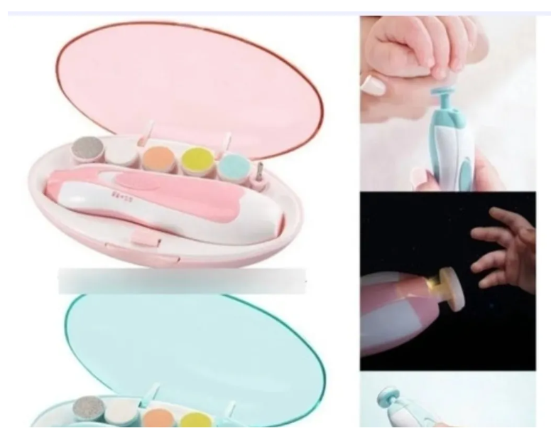 Limador Electrico De Uñas Para Bebe - Guagua Corta Uñas ROSA-3