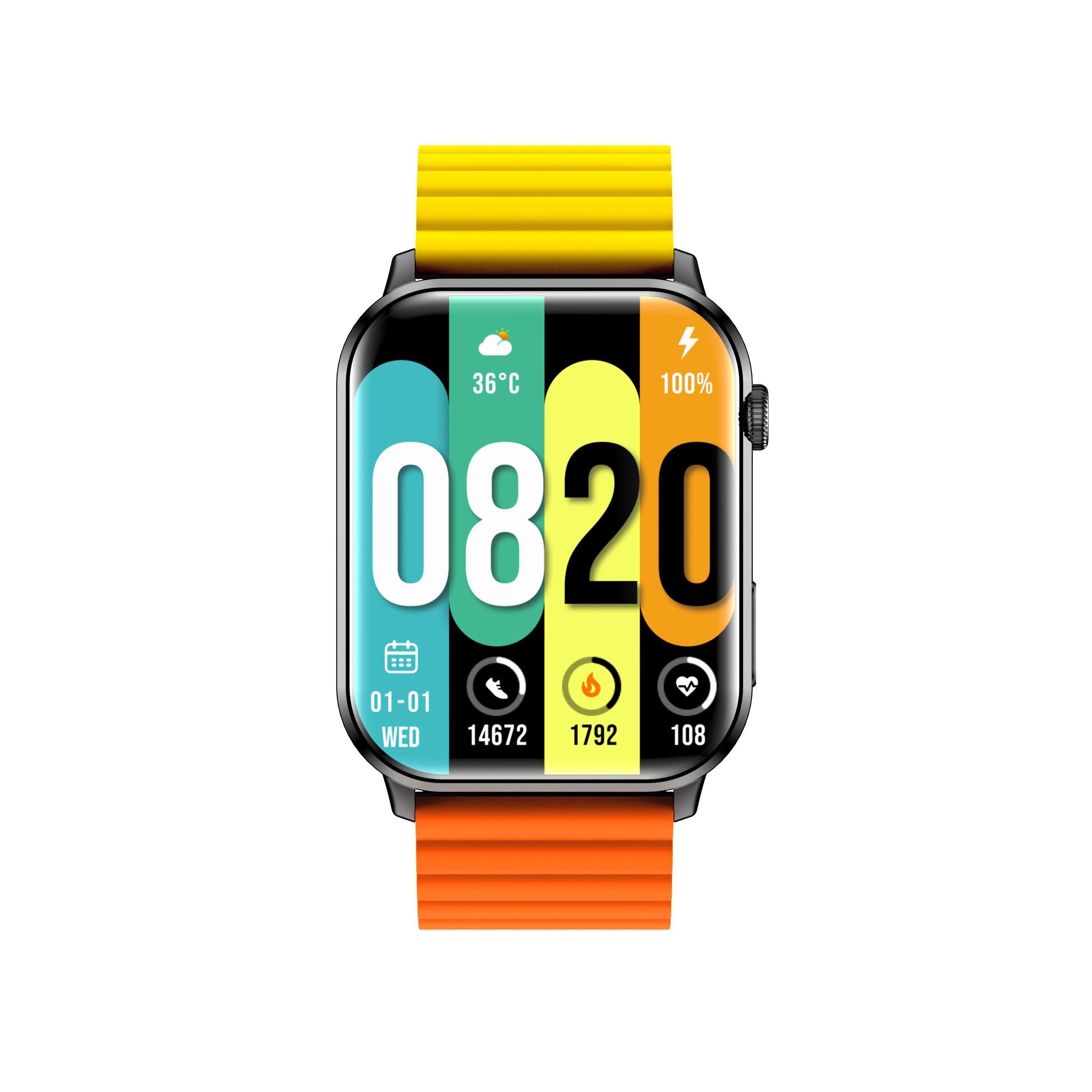 Smartwatch Kieslect Ks Negro Llamadas Protector y Correa Adicional-1
