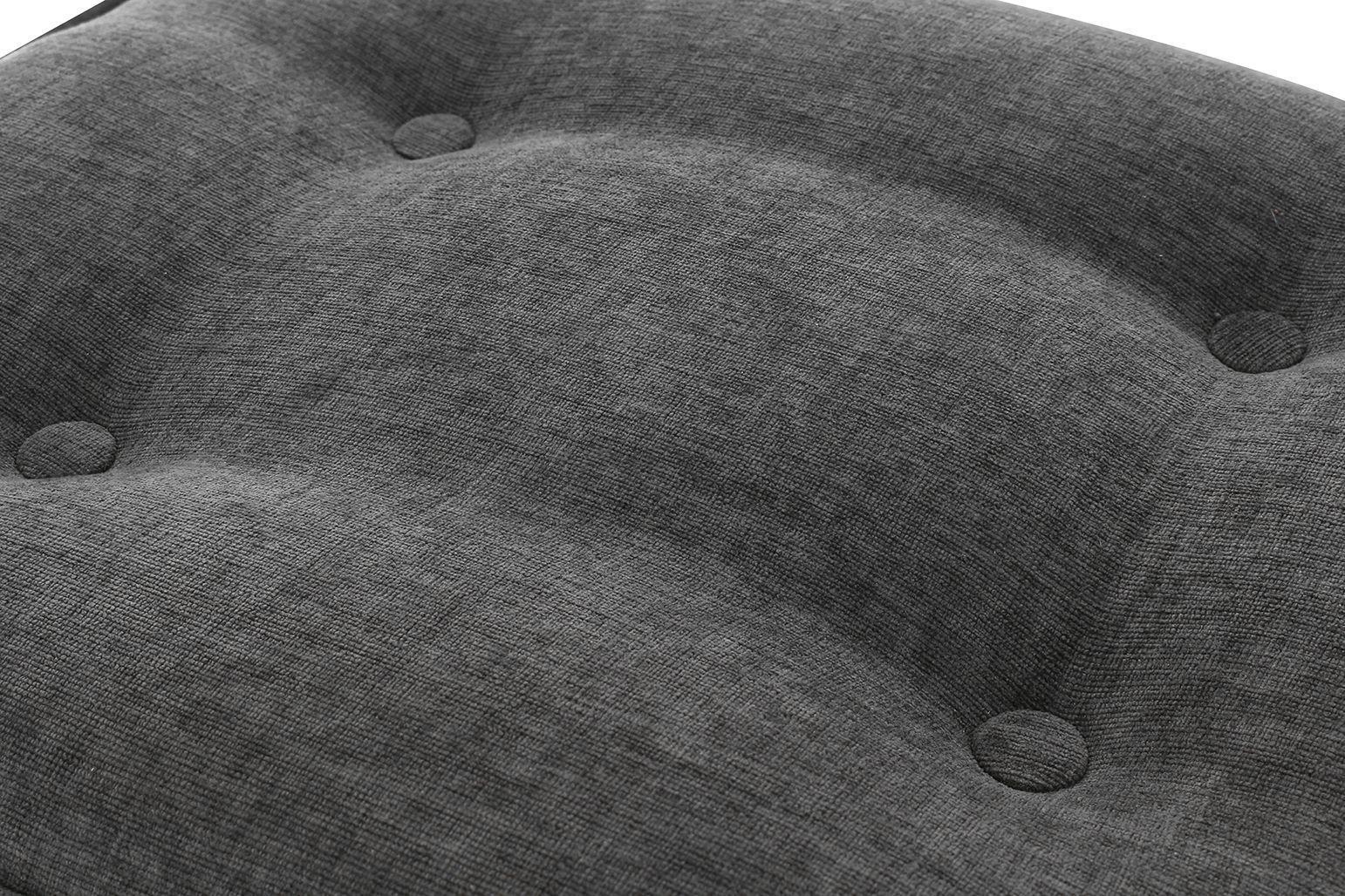 Pouf  Máxima Gris Oscuro Altea 55x45x45 cm Máxima Design-4
