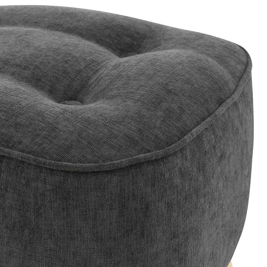 Pouf  Máxima Gris Oscuro Altea 55x45x45 cm Máxima Design-3