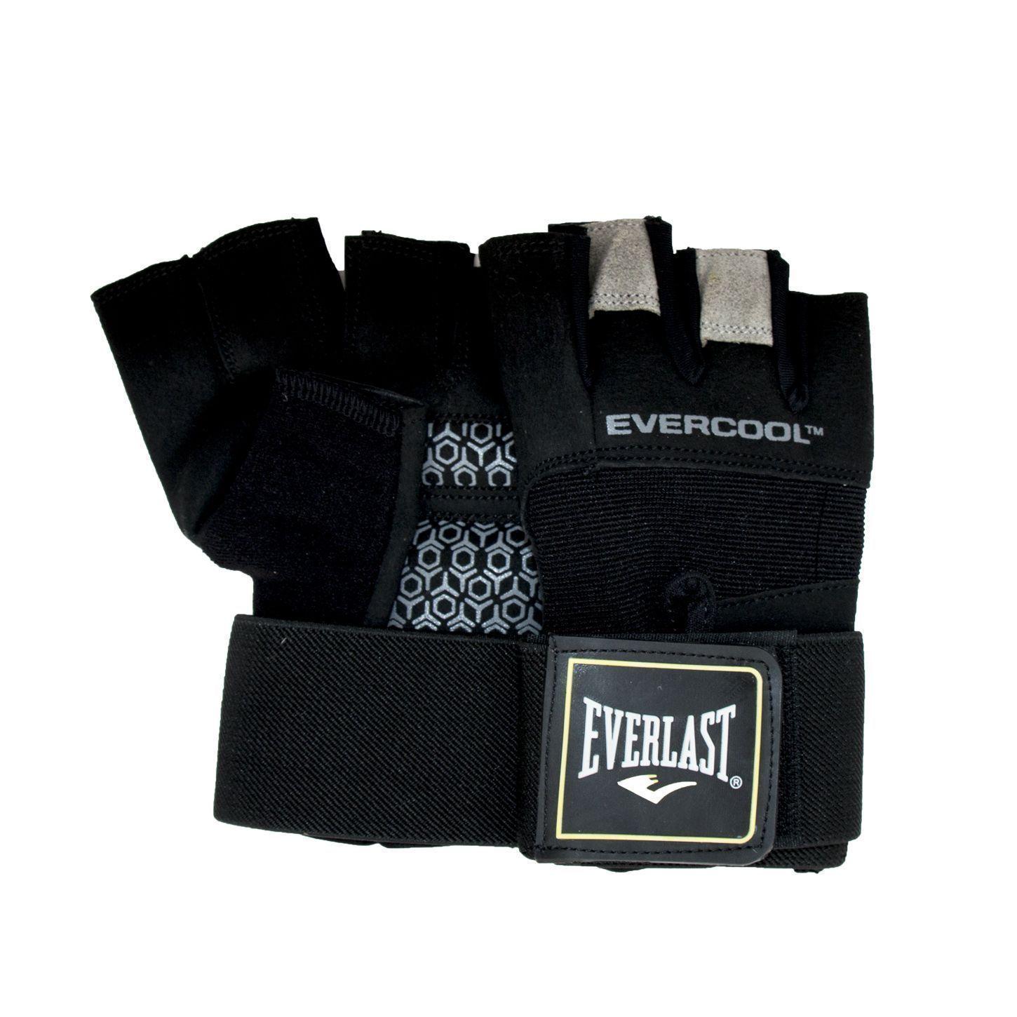 GUANTE DE PESAS EVERLAST POWER HOUSE II NEGRO-1