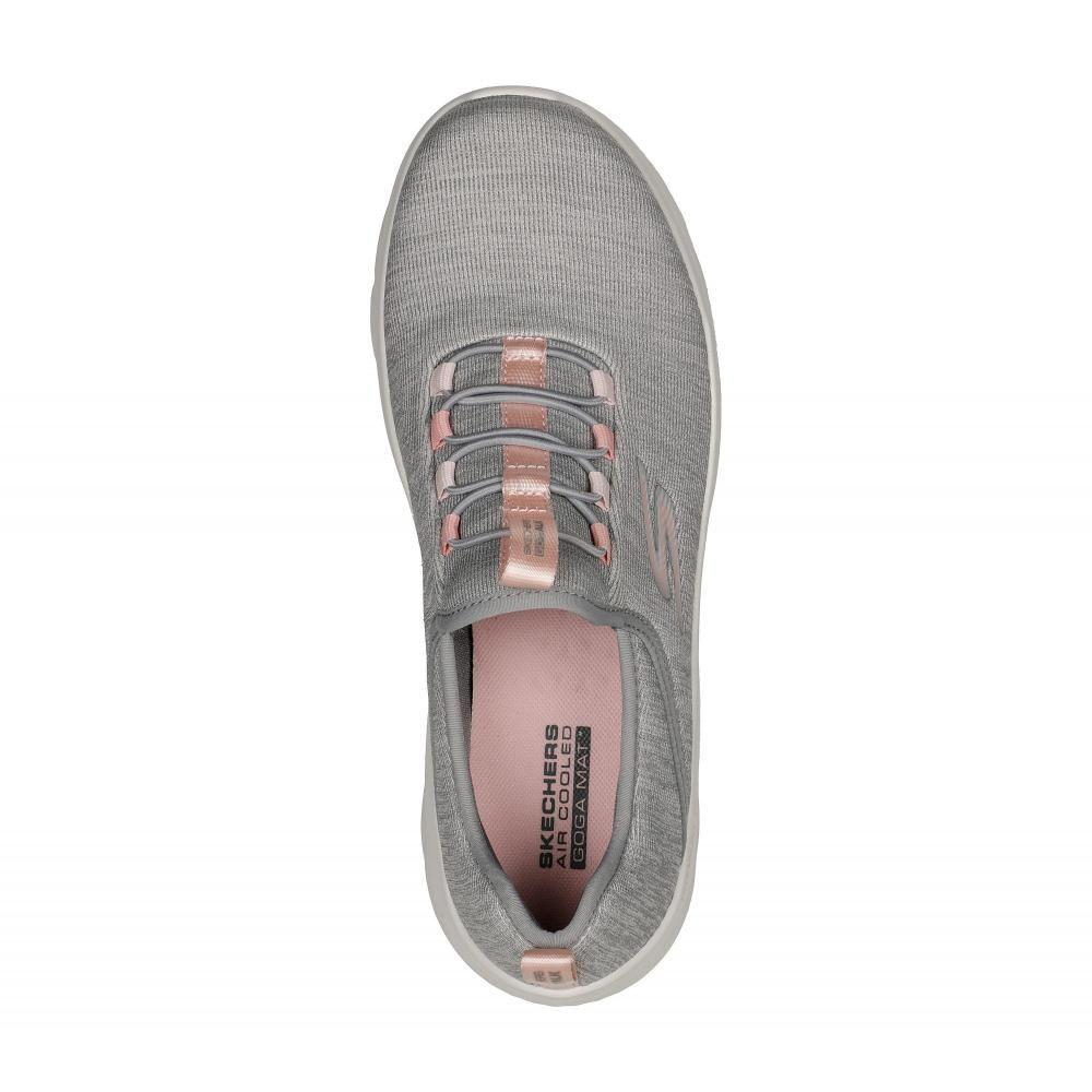 Zapatilla Mujer Go Walk Flex L Gris Skechers-1