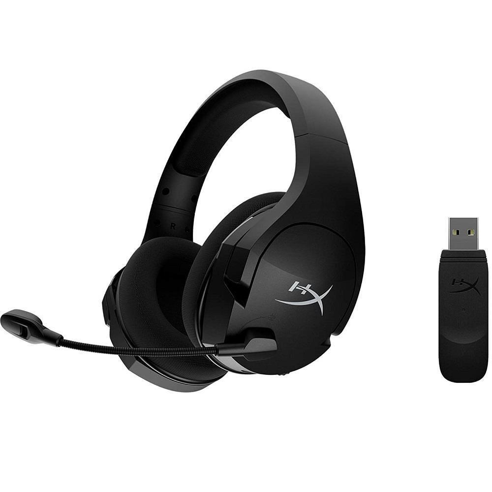 Audífonos Gamer HyperX Cloud Stinger Core 7.1 Surround Sound, Wireless USB, Negro-0